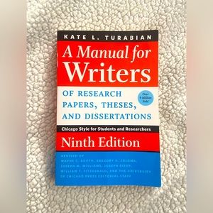 A Manual For Writers textbook
